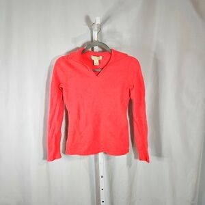 PECK & PECK 100% Cashmere Pink Women"s Sweater